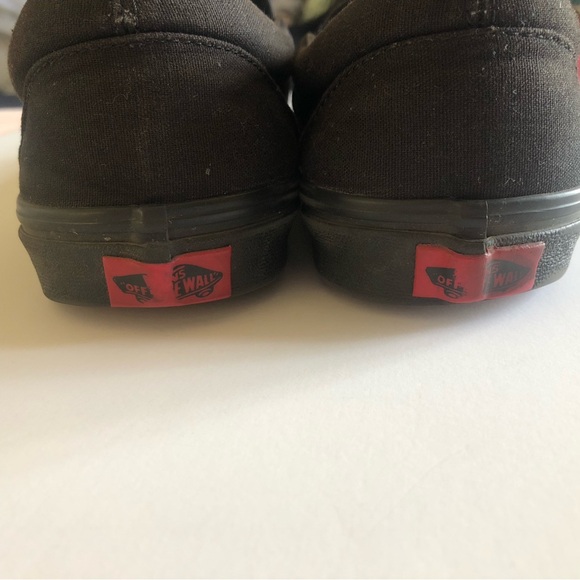 Black Classic Slip On Vans - Picture 16 of 16